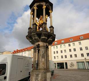 Magdeburger Reiter gegenüber dem Alten Rathaus