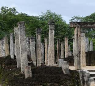 Reste der Tempelanlage