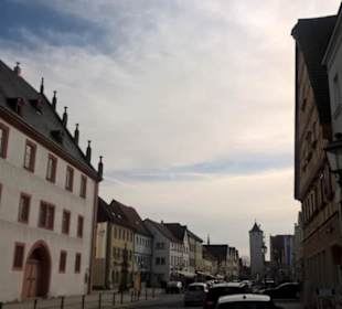 Hauptstr.: Blick vom Alten Rathaus zum Oberen Tor