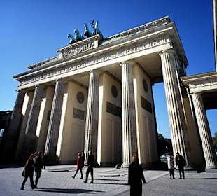 Das Brandenburger Tor in Berlin