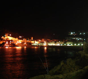Tossa in der Nacht