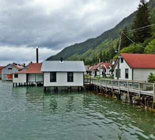 Blick auf Hallen (Cannery Museum)