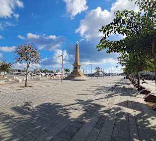 Monument an die Korsaren in Ibiza Stadt / Eivissa