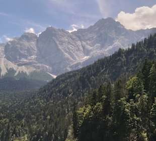 Eindruck von einem Spaziergang rund um den Eibsee