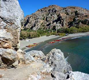 Palmenstrand von Preveli