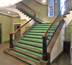 Treppenhaus im Chilehaus