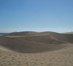 Wandern über die Dünen