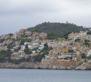 Paguera, ziemlich verbaut