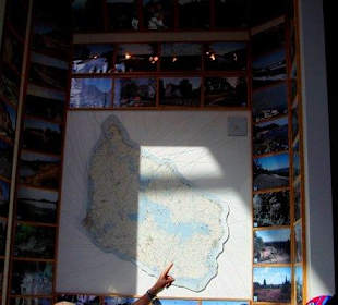 Mapa Bornholmu w NaturBornholm