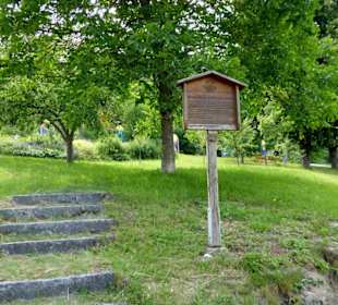 Einer der Zugänge zum Bibelweg