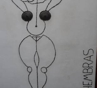 Eingang zur Damentoilette