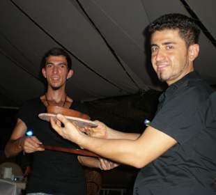 Always serving with a smile on Tommy`s Bistro