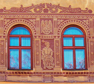 Fasada kamienicy Thurzonów na Starym mieście