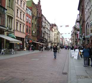 Torun: Haupteinkaufsstraße ul. Szeroka
