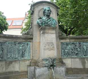 Der Immermann-Brunnen von 1889