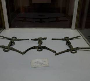 Eksponat w muzeum w Persepolis