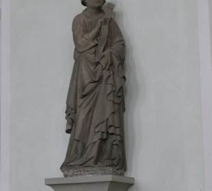 Die katholische Pfarrkirche von Eltmann