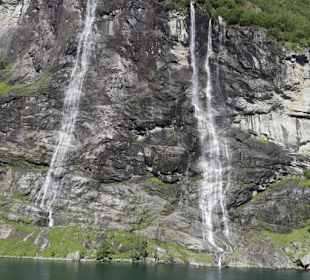 Geirangerfjord - die 7 Schwestern