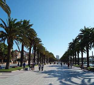 Uferpromenade Passeig de Jaumes I Salou