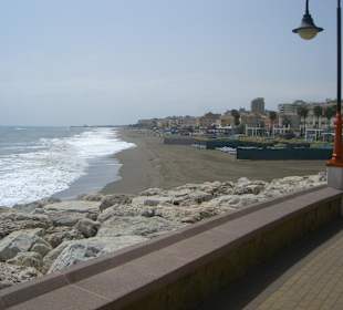 Blick auf den Abschnitt mit Fußgängerzone