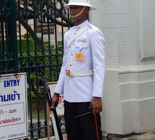 Palast des Königs Wachsoldat