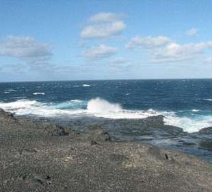 Brandung an der Punta Pesebre