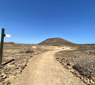 Alter Rest eines Vulkans