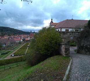 Blick vom Schloss Richtung Stadt