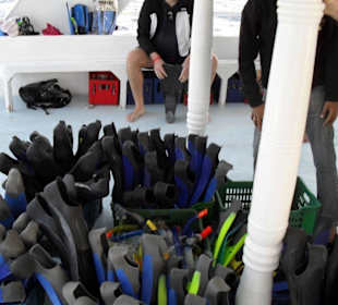 Schnorchelausrüstung