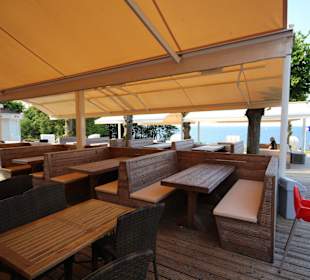 Die Selbstbedienungs "Beach Lounge"