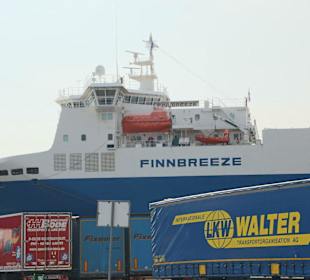 Die Finnbreeze im Skandinavienkai