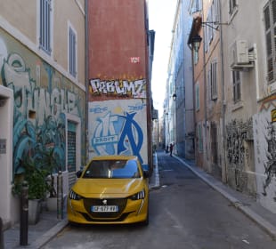 Künstler-Viertel Le Panier