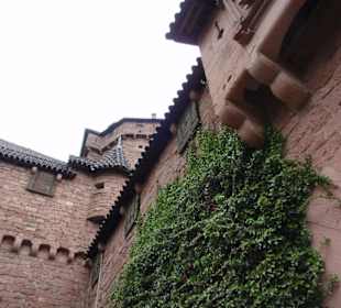 Замок Haut-Koenigsbourg в Эльзасе