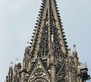 Blick von unserem Platz zum Dom