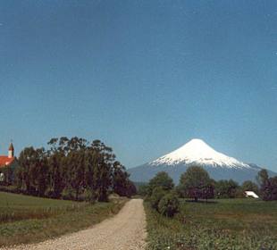 und überall gegenwärtig der Osorno