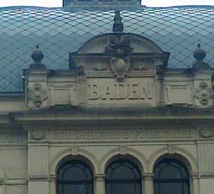 ...früher hieß es nur Baden