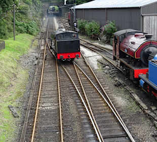 Umspannen der Dampflok