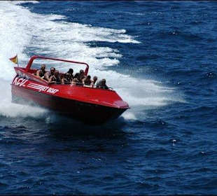 Big Red in voller Fahrt