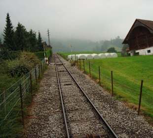 Mit der Standseilbahn aufs Stanserhorn