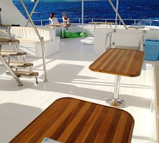 Teilansicht von der Yacht