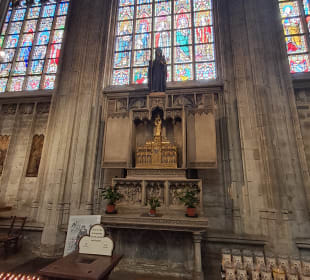  Notre Dame de Sablon in Brüssel, Belgien 