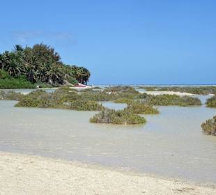 Playa Barca bei Flut