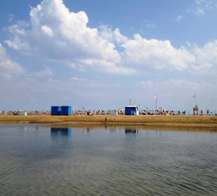 Strand in Bibione Juni 2012