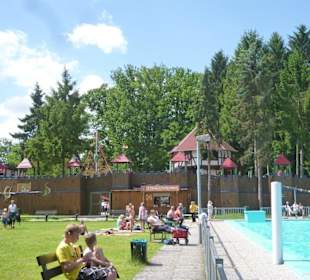 Blick zur Burg Drago