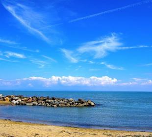 Leuchtturm Richtung Lignano