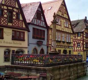 Röderbrunnen in Rothenburg o.d. Tauber