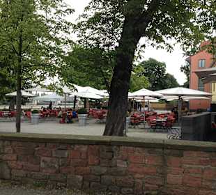 Biergarten und Terrasse