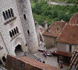 Widok z gory na kaplice