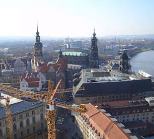 Blick von der Kuppel zur Altstadt