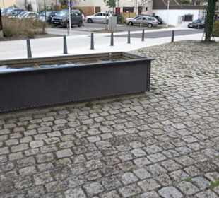 Gusseisener Brunnen Marktplatz Gülstein